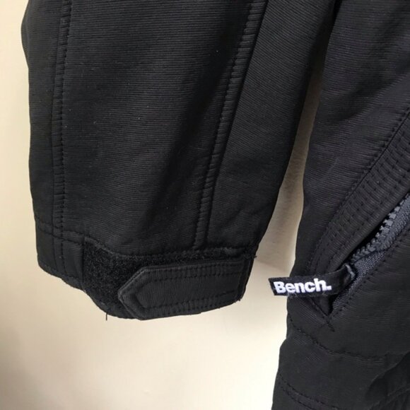 BENCH Light Bomber Cotton Fleece Jacket Pockets Zipper Lightweight Casual XL Top - Picture 8 of 16